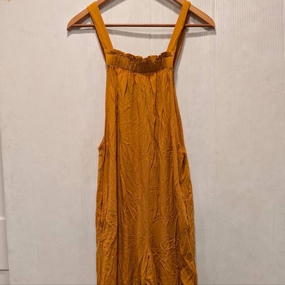 WILD FABLE mustard yellow romper jumpsuit size small - Picture 4 of 12